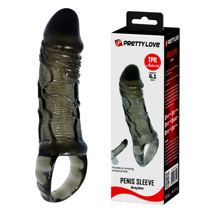 #BDM2621 - 10 cm Zenci Penis Kılıfı