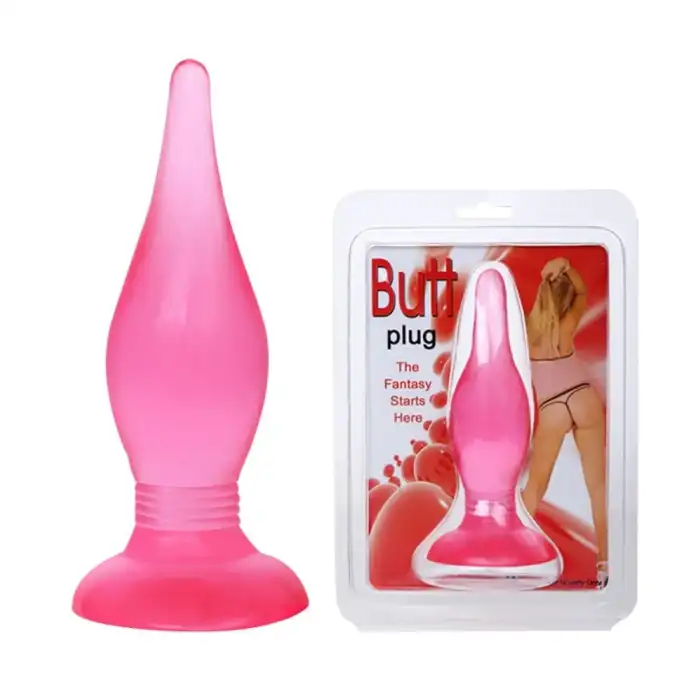 #B1013 - 14,5 cm Vantuzlu Jel Anal Alıştırıcı Plug
