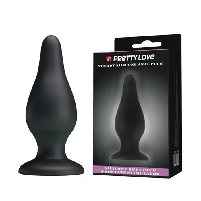 #BDM1446 - 15,4 cm Vantuzlu Anal Alıştırıcı Tıkaç