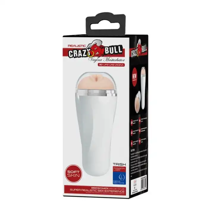 #BDM1275 - 18,5 cm Gerçekçi Doku Realistik Suni Vajina Mastürbatör