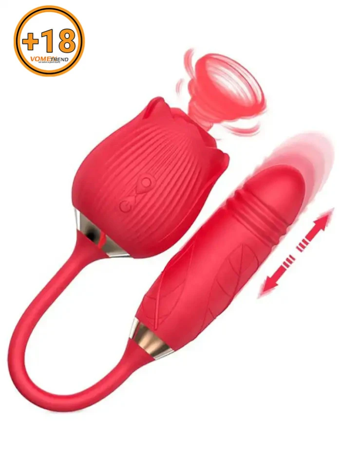 #202103 - Titreşimli İtme Hareketli Rose Vibratör