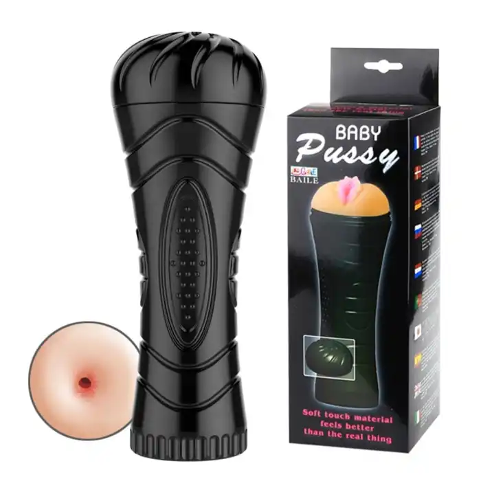 #BDM9021 - 24 cm Realistik Suni Anal Mastürbatör - Gerçekçi Doku ile Zevk Dolu Deneyim