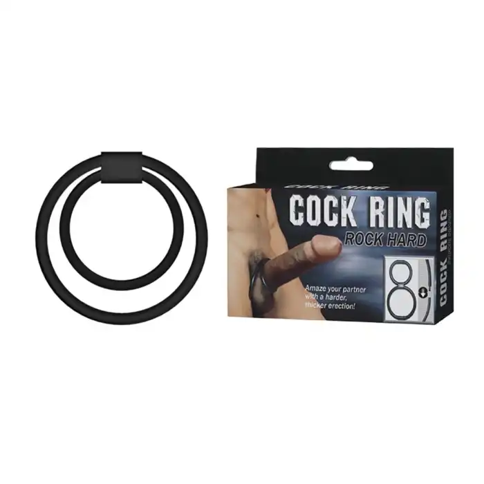 #B1014 - 2li Penis Halkası Fantezi Penis Kelepçesi