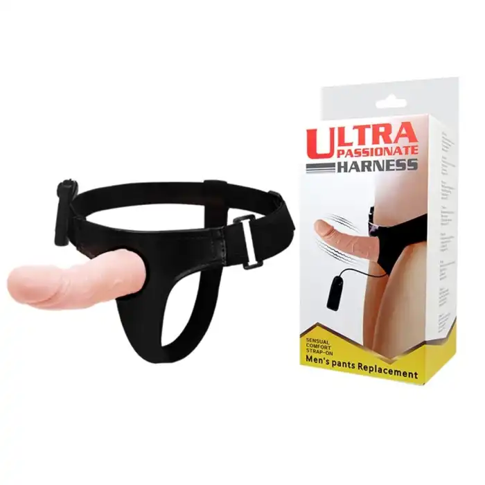 #B1218 - 6 cm Dolgulu İçi Boş Titreşimli Belden Bağlamalı Kumandalı Vibratör