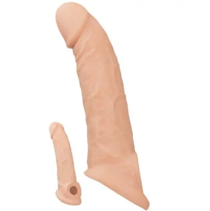 #LS-217 - 6,5 cm Dolgulu Realistik Penis Kılıfı
