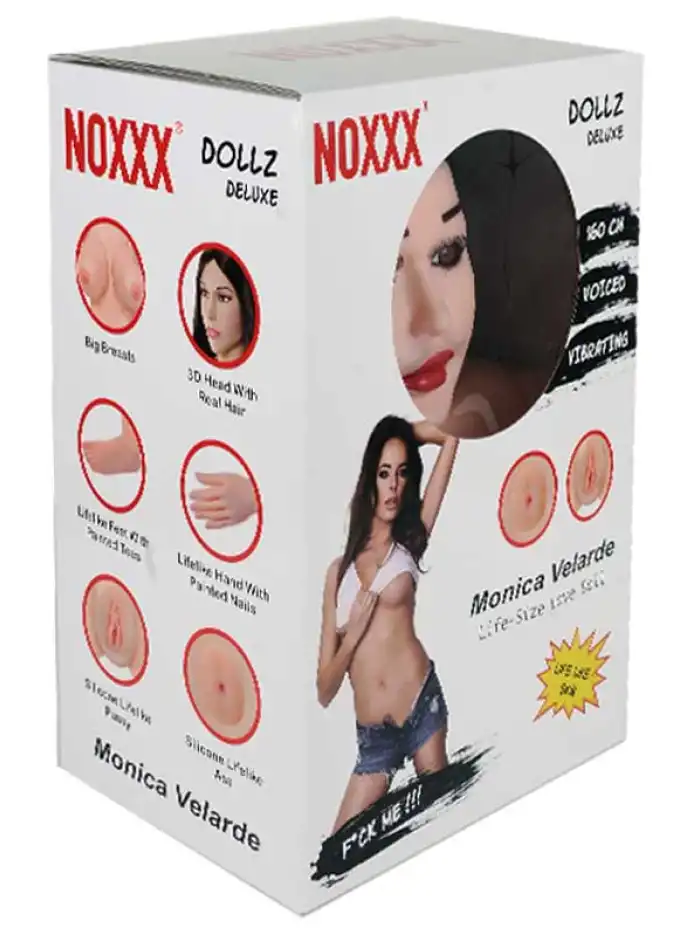 #806401 - NOXXX Monica Velarde Realistik 3 İşlevli Bebek