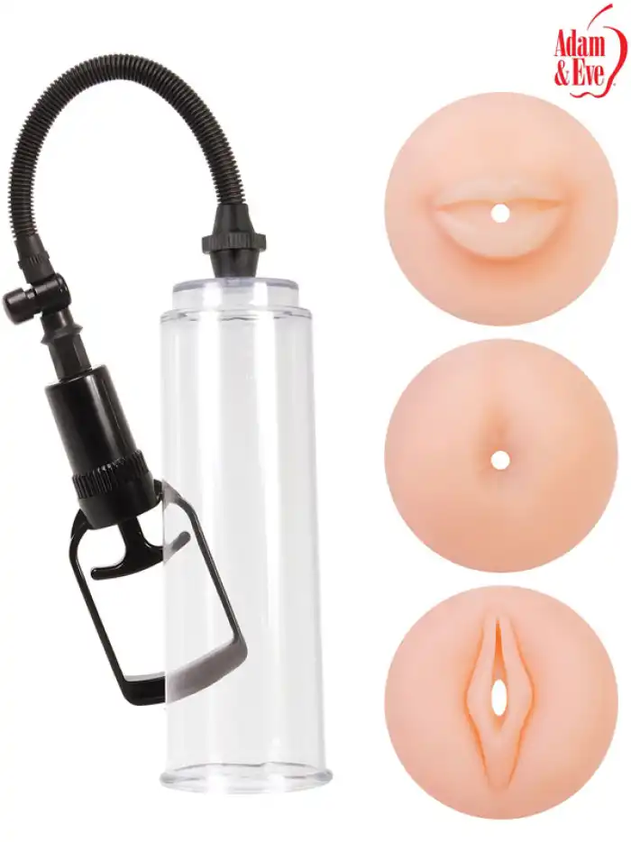 #3000013675 - Penis Pompası 3 Adet Silikon Başlıklı