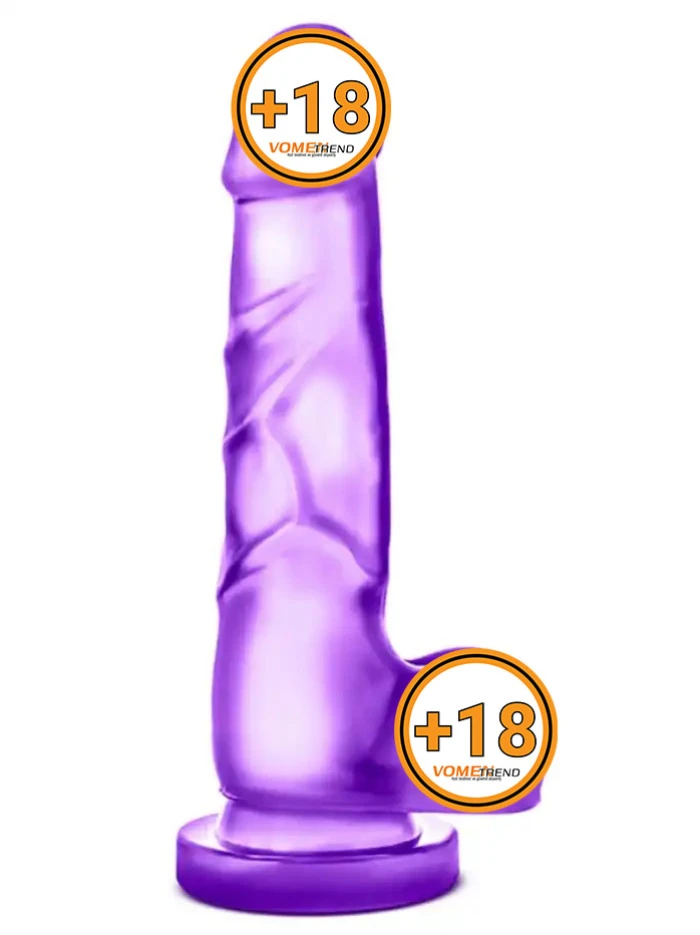 #T330420 - Mor Jel Penis 19.5 cm