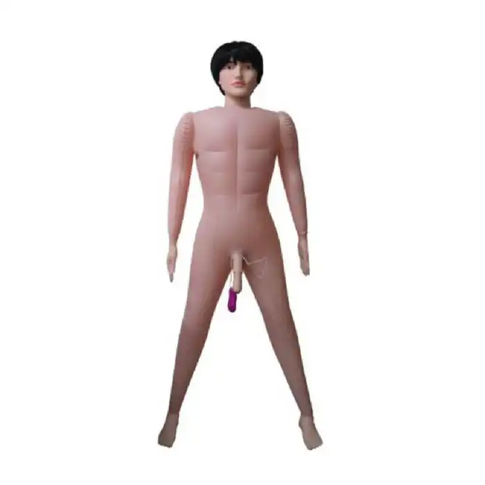 #BDM020 - Big Jehan 19 cm Titreşimli Penisli Sesli Şişme Erkek Bebek