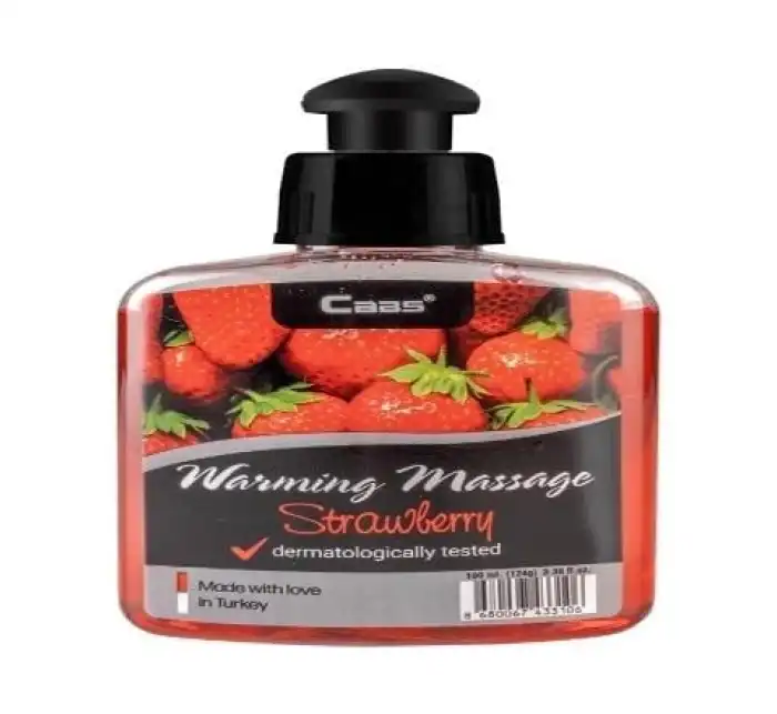 #3310 - Cabs Warming Masaj Yağı 100 Ml - Çilek Aromalı