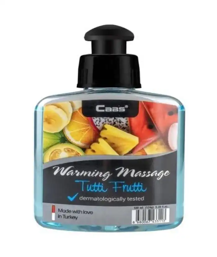 #3311 - Cabs Warming Masaj Yağı 100 ml - Tutti Frutti Aromalı