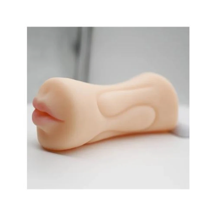 #C-8202 - Yeni Nesil Çift Taraflı Oral Vajinal Gerçekçi Suni Vajina Mastürbatör