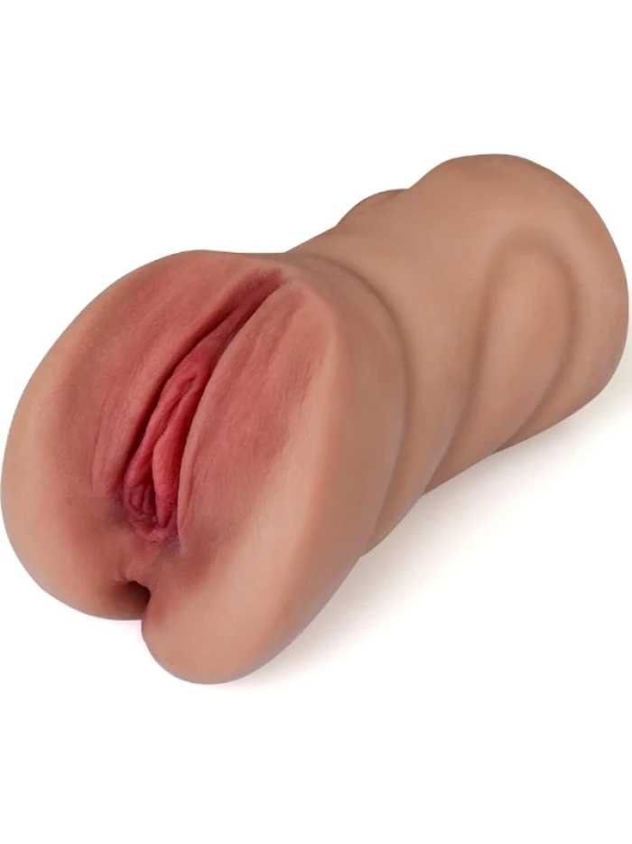 #C-8204 - Yeni Nesil Gerçekçi Çift Girişli Anal Vajinal Melez Mastürbatör