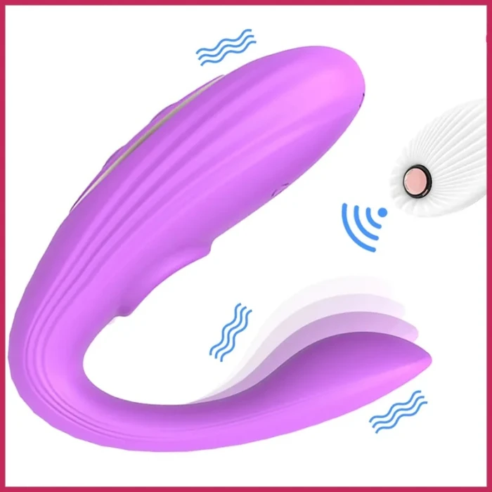 #GSV-21 - Çiftler İçin Şarjlı Uzaktan Kumandalı Klitoral G-Spot Vibratör