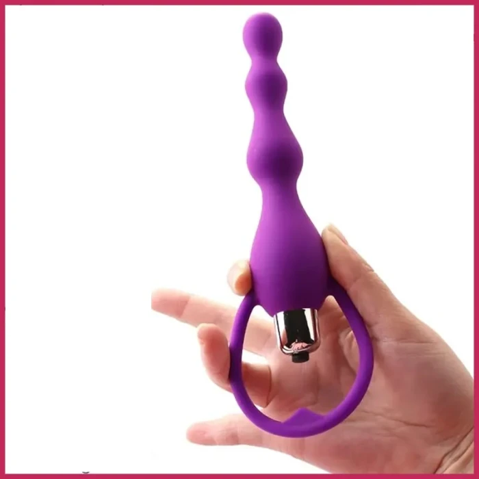 #AP-11 - Smooth Boncuk Butt Plug Anal Vibratör