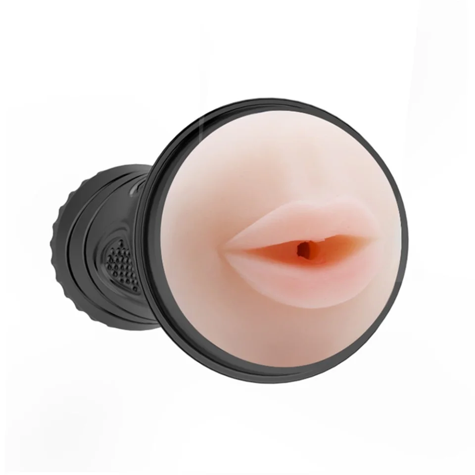 #6856 - 24 cm Gerçekçi Doku Realistik Suni Oral Mastürbatör