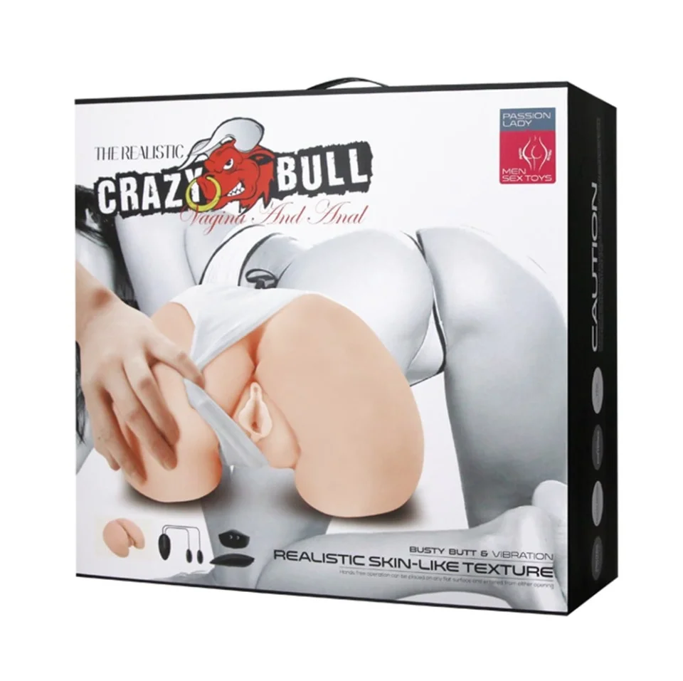 #6884 - 2 İşlevli Titreşimli Suni Vajinal ve Anal Masturbatör