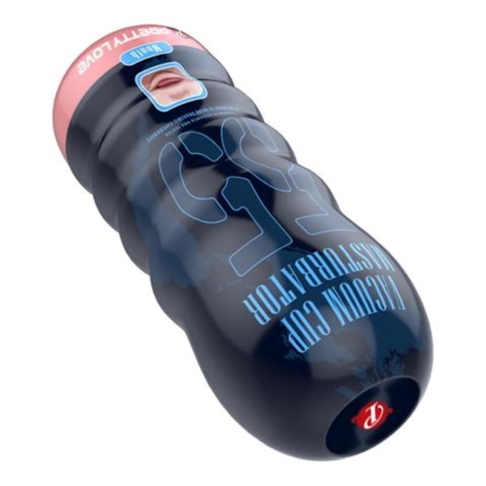 #6929 - Pretty Love 18 cm Gerçekçi Doku Realistik Suni Oral Mastürbatör