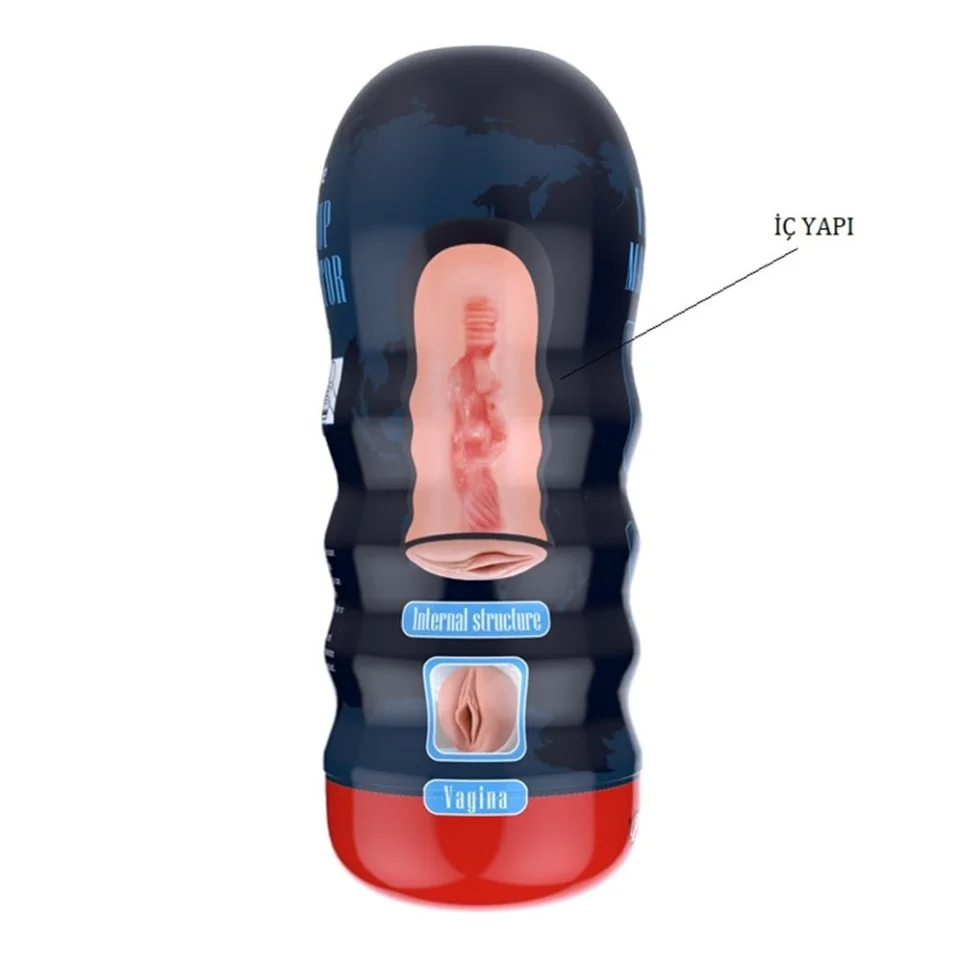 #6942 - Pretty Love 18 cm Gerçekçi Doku Realistik Suni Vajina Mastürbatör
