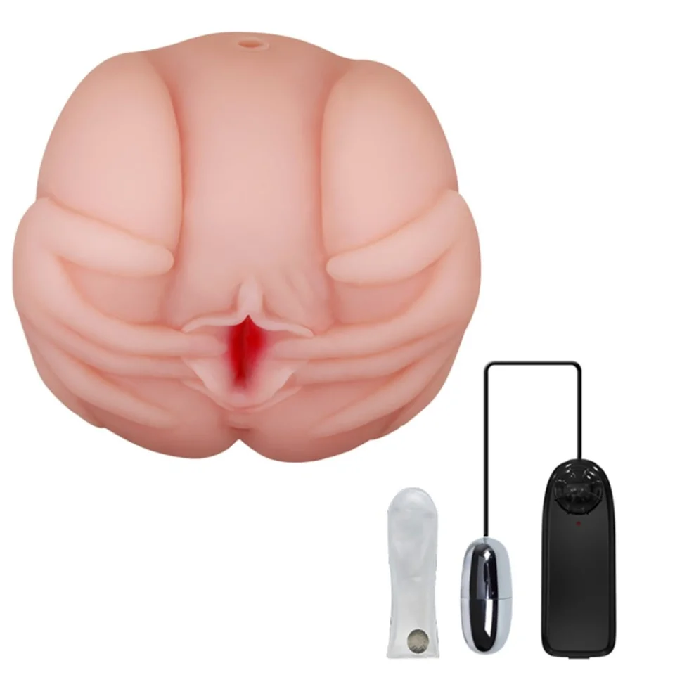 #7010 - Lifelike 2 İşlevli Titreşimli Suni Vajinal ve Anal Masturbatör
