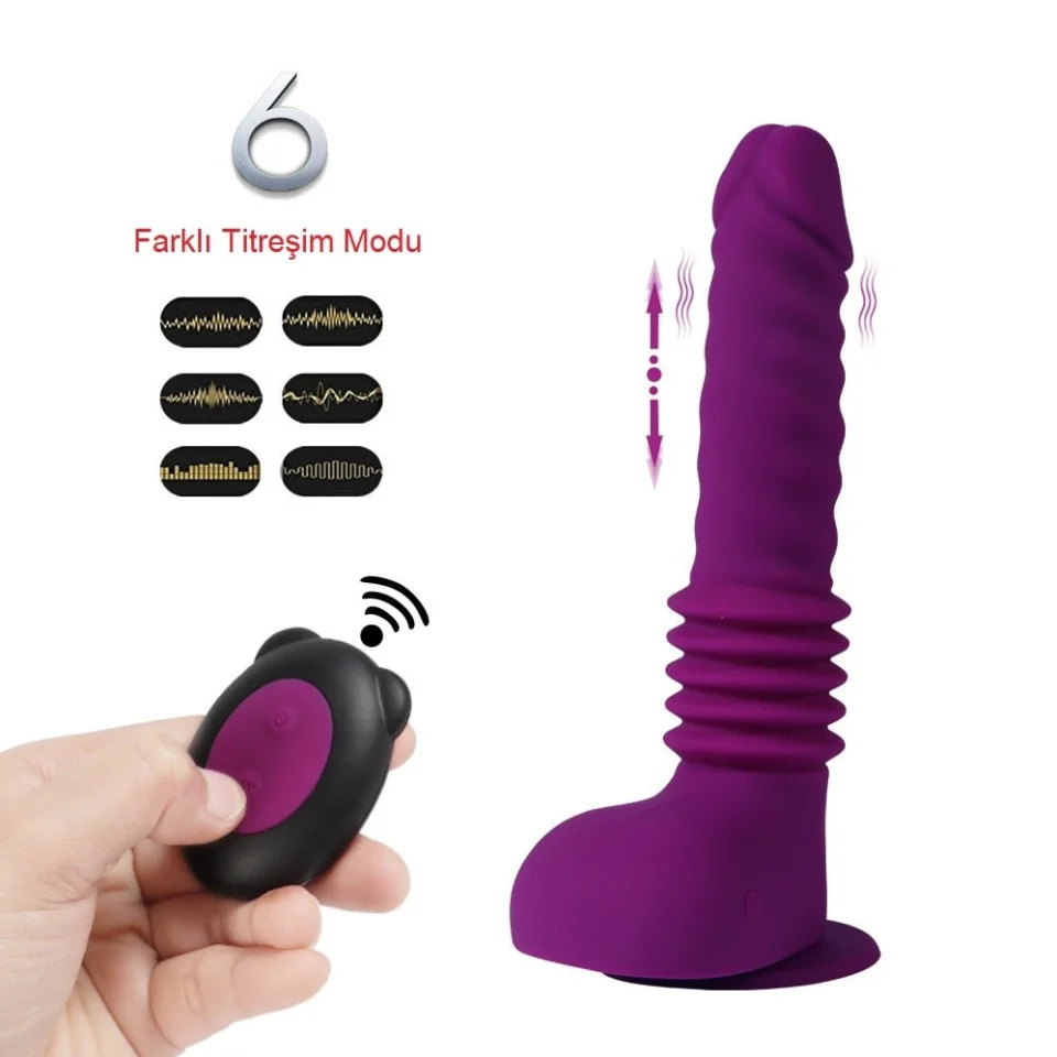 #646 - Usb Şarjlı İleri Geri Hareketli Teknolojik Vibratör