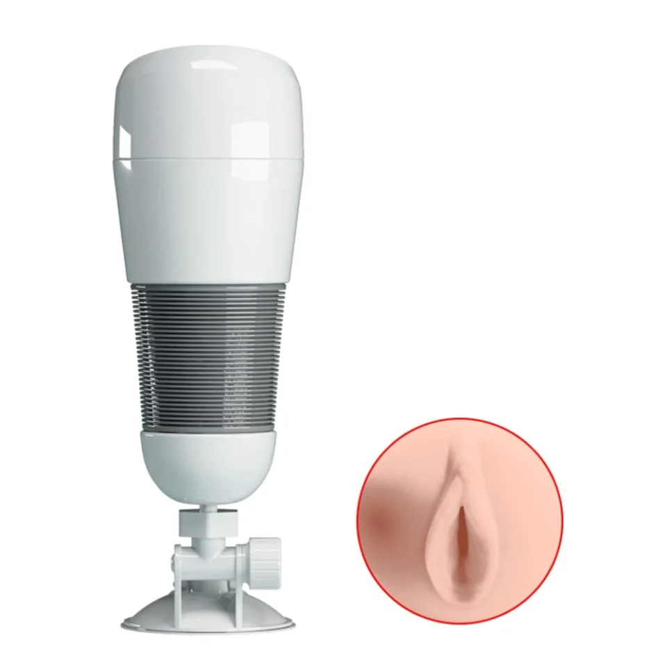 #7173 - Titreşimli Realistik Suni Vajina Erkek Mastürbatör