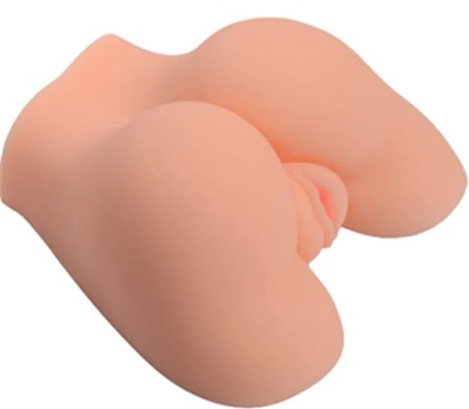 #7222 - 2 İşlevli 3D Realistik Kalça Suni Vajina Anüs - Small Red Plum