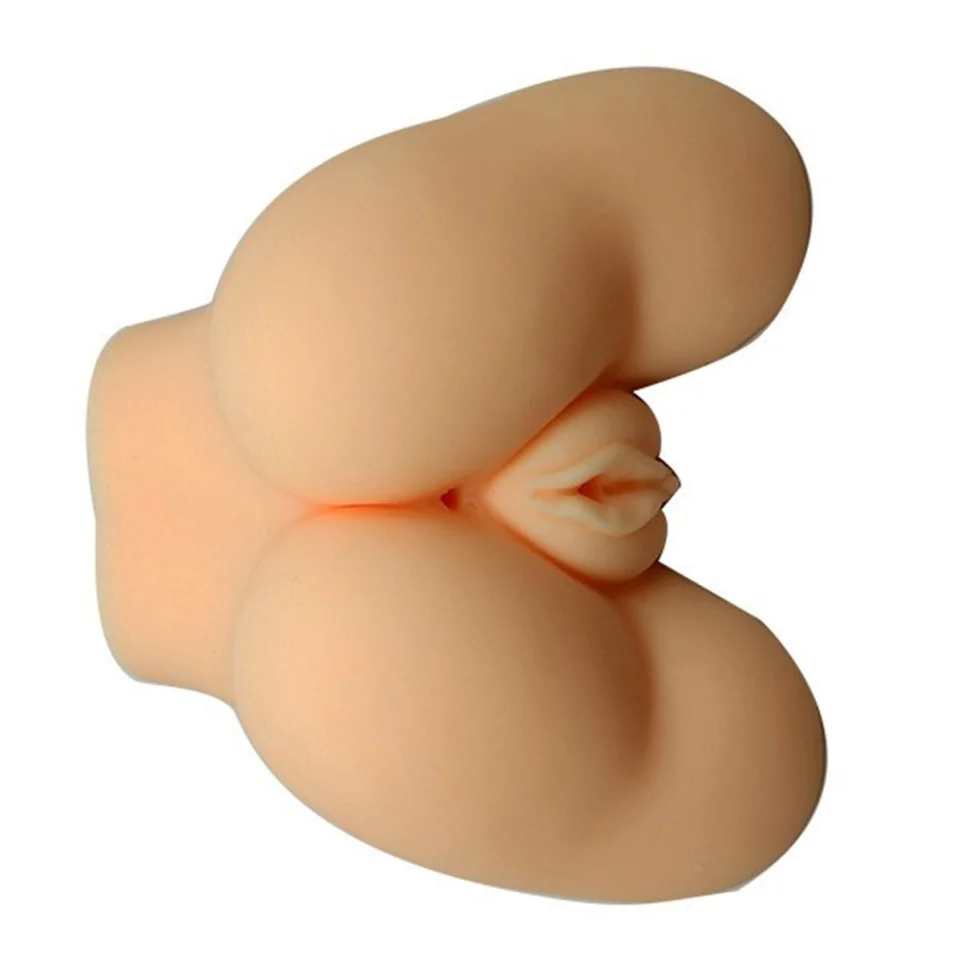 #7220 - 2 İşlevli 3D Realistik Kalça Suni Vajina Anüs - Small Red Plum