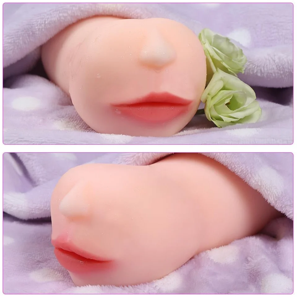#7277 - 3 Boyutlu Suni Oral Mastürbatör - Beauty Nose