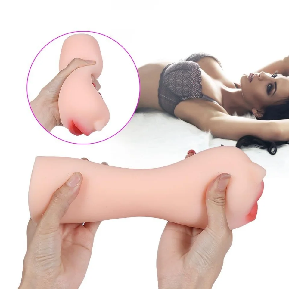 #7279 - 3 Boyutlu Suni Oral Mastürbatör - Beauty Nose