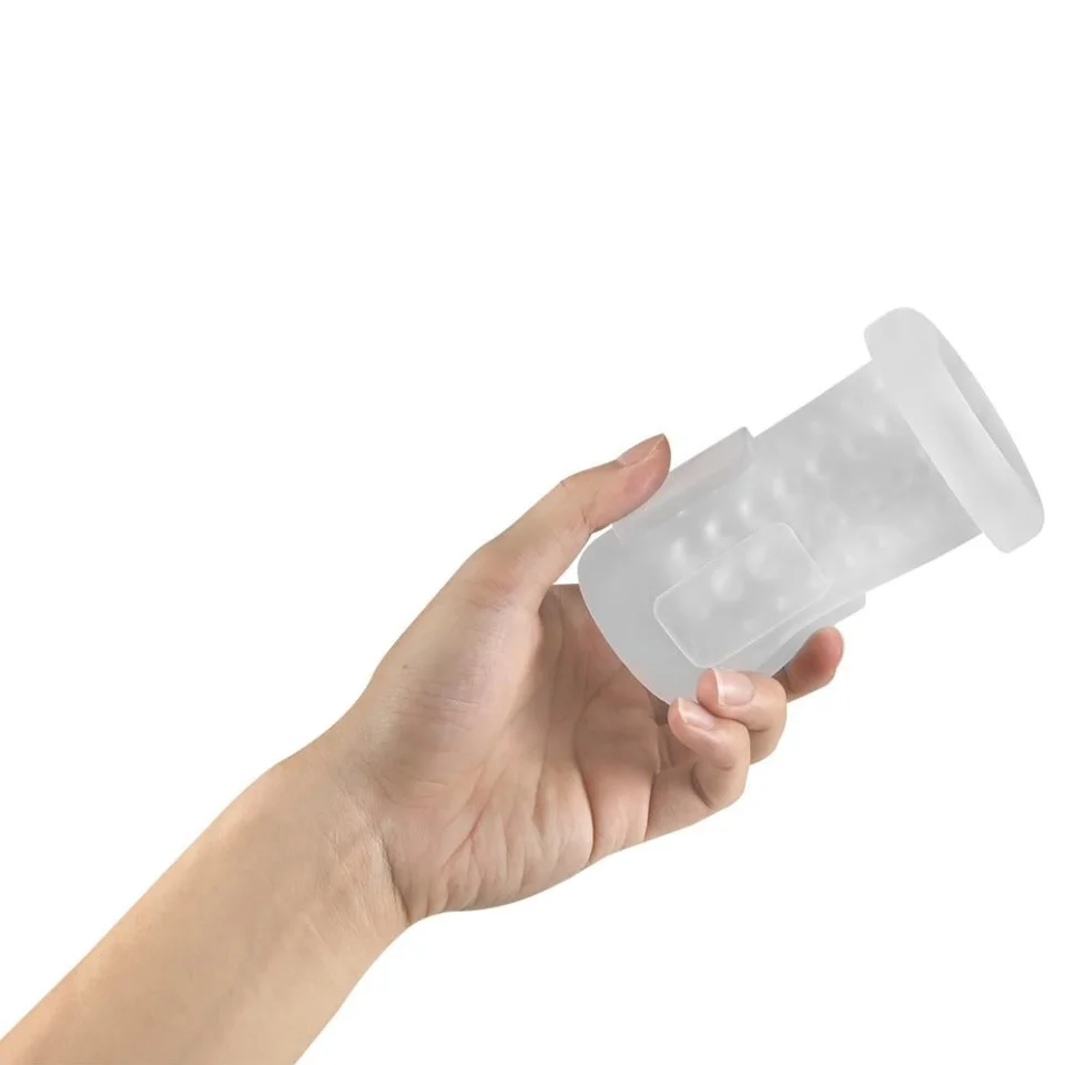#7285 - USB Şarjlı Titreşimli Emme Ayarlı Sesli Masturbatör - Kimi