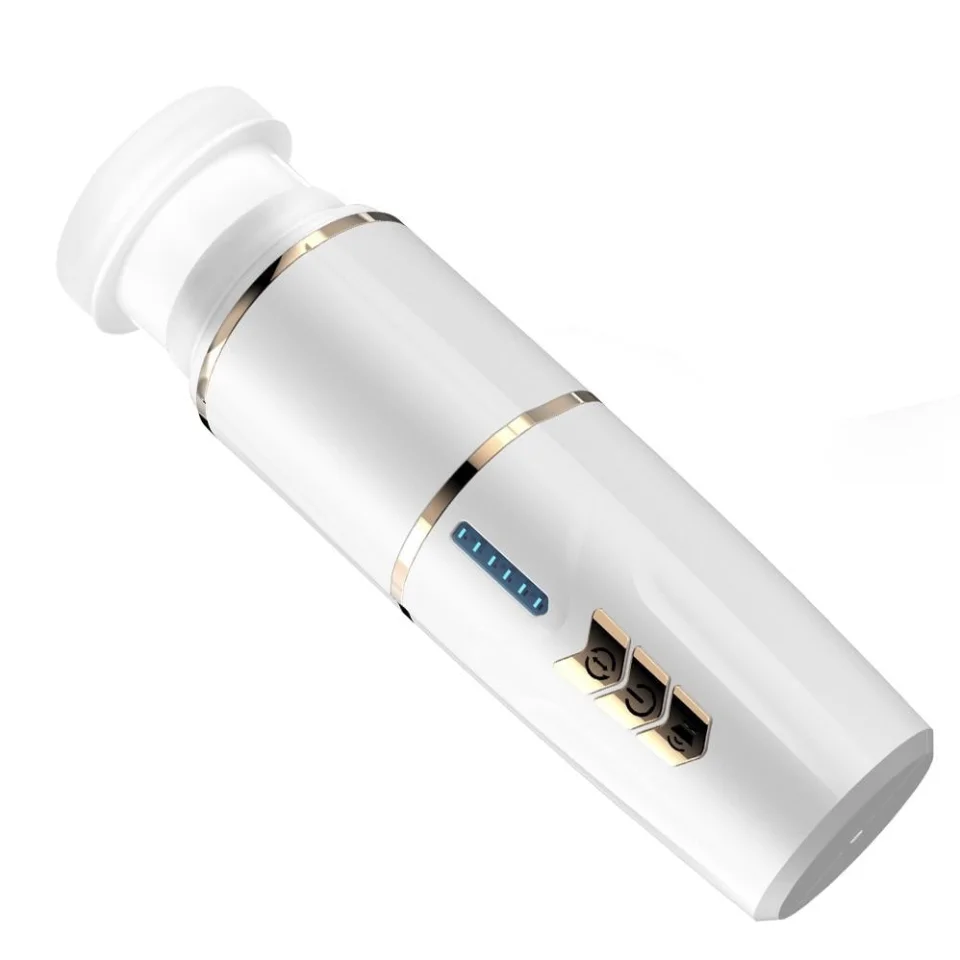 #7293 - USB Şarjlı Titreşimli Emme Ayarlı Sesli Masturbatör - Kimi