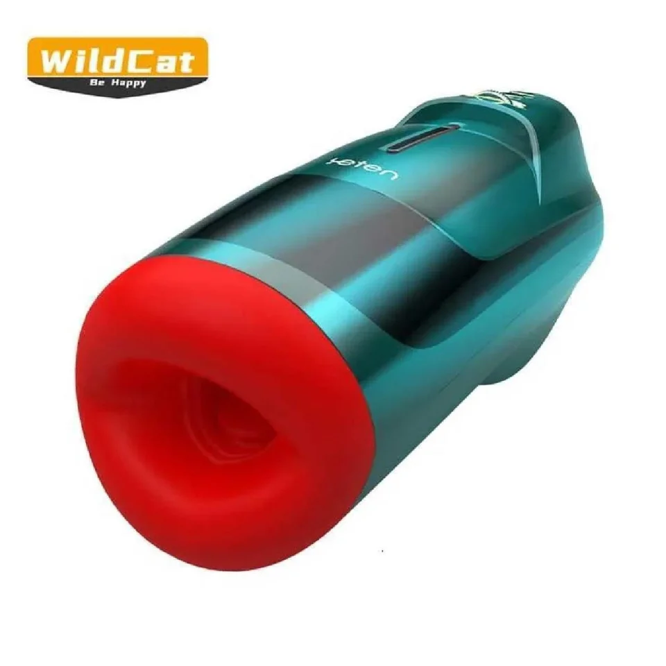 #7350 - Şarjlı Isıtmalı Hareketli Titreşimli Emme Vakum Ayarlı Mastürbatör