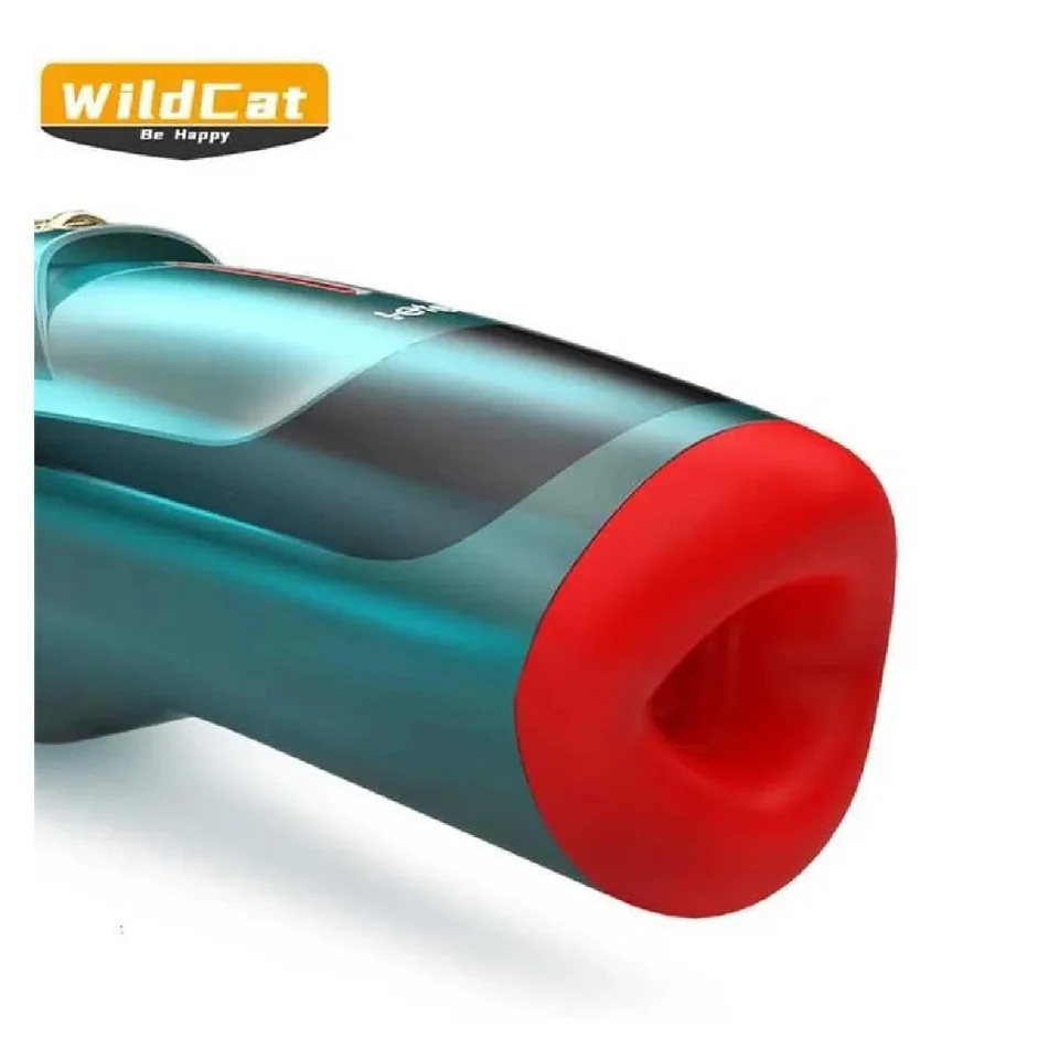 #7353 - Şarjlı Isıtmalı Hareketli Titreşimli Emme Vakum Ayarlı Mastürbatör