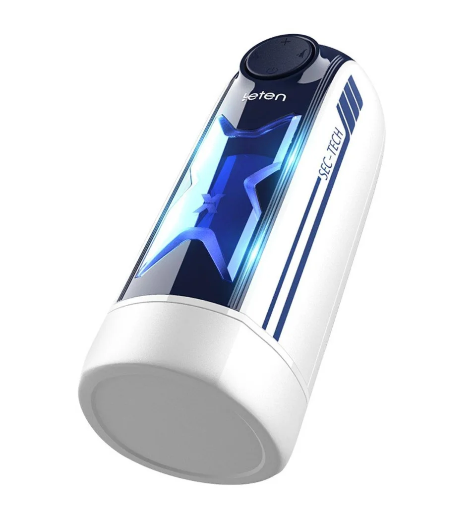 #7361 - Şarjlı Isıtmalı Hareketli Titreşimli Emme Vakum Ayarlı Mastürbatör