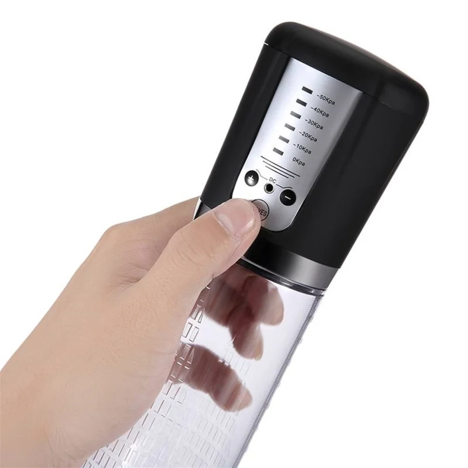 #7424 - USB Şarjlı Full Otomatik Penis Vakum Pompası