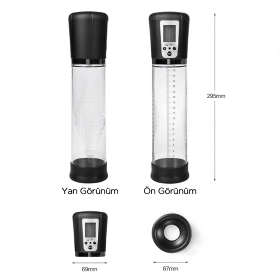 #7439 - USB Şarjlı Penextender Smart Pump Akıllı Penis Pompası