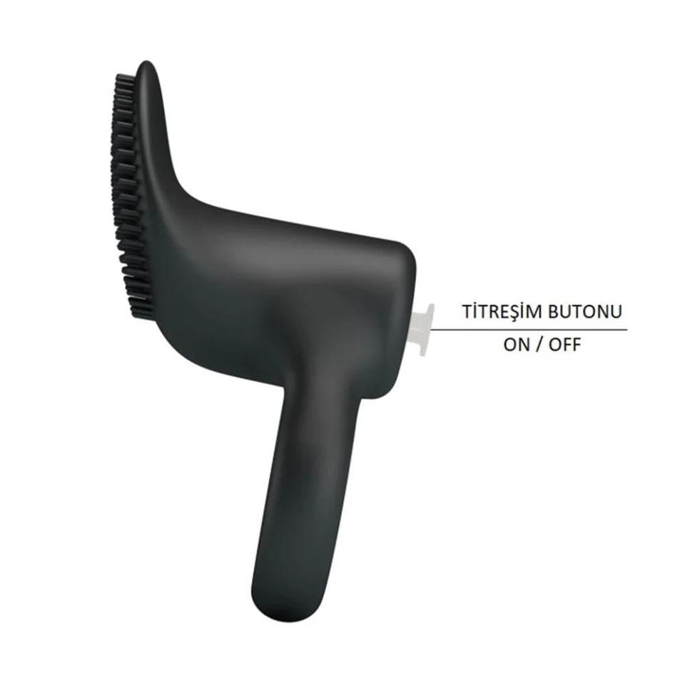 #7487 - Klitoral Uyarıcılı Güçlü Titreşimli Penis Halkası - Cobra
