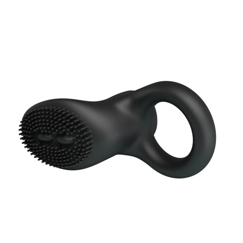 #7488 - Klitoral Uyarıcılı Güçlü Titreşimli Penis Halkası - Cobra