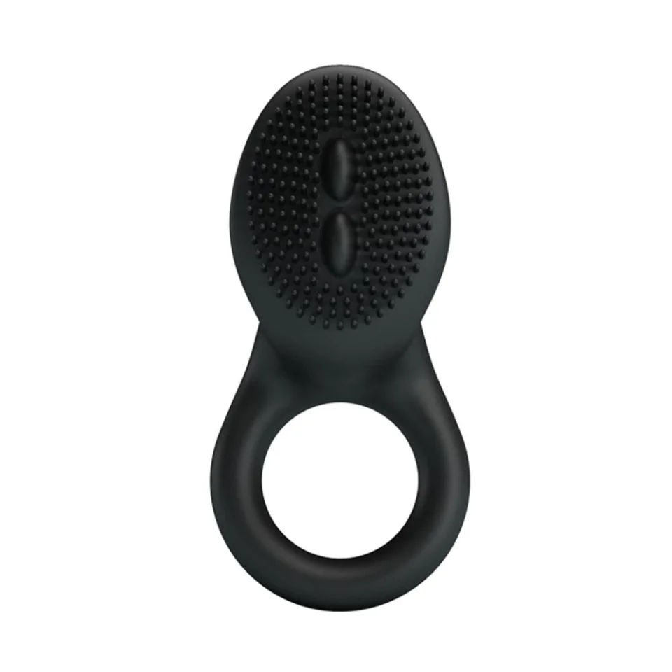 #7492 - Klitoral Uyarıcılı Güçlü Titreşimli Penis Halkası - Cobra
