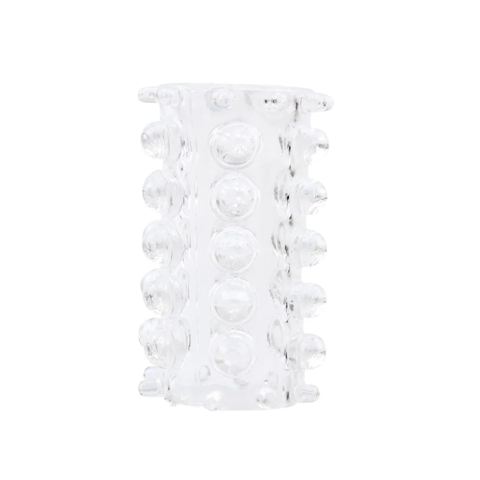 #7503 - 7 Farklı Silikon Şeffaf Tırtıklı Penis Kılıf Set