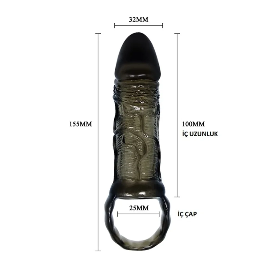 #7649 - 10 cm Zenci Penis Kılıfı
