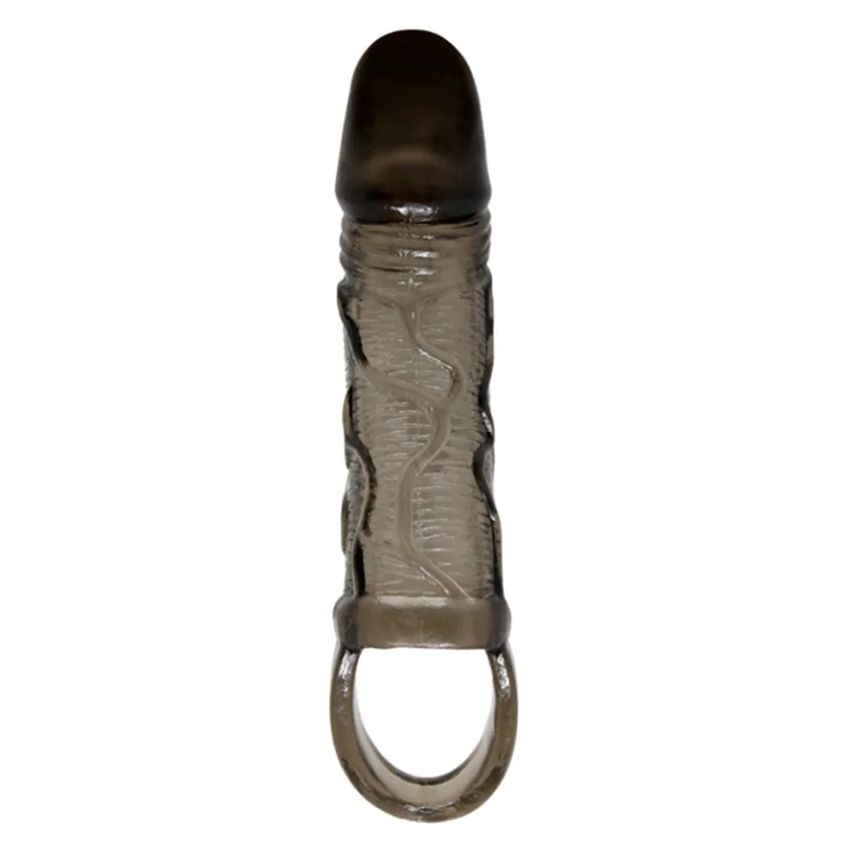 #7655 - 3 cm Dolgulu Penis Kılıfı Zenci
