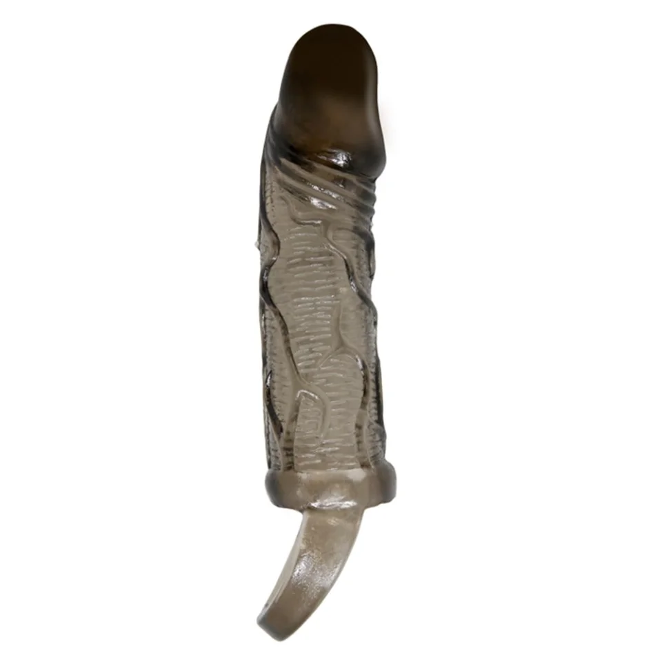 #7657 - 3 cm Dolgulu Penis Kılıfı Zenci