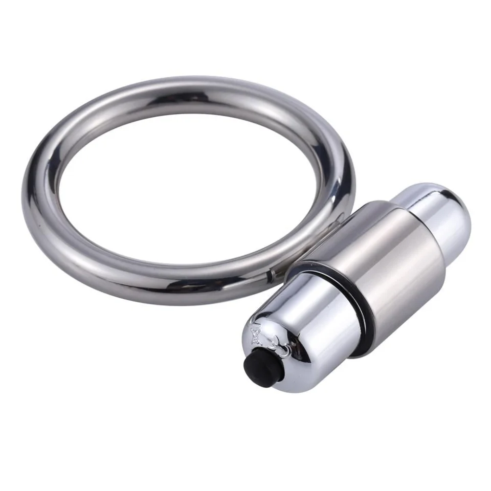 #7704 - Titreşimli Metal Penis Halkası