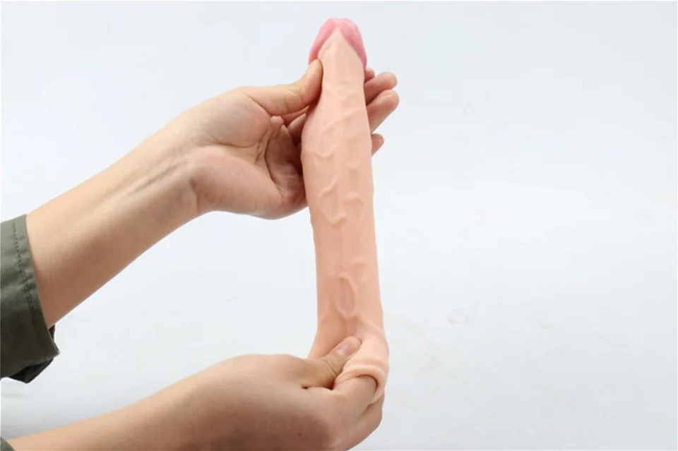 #7759 - 3,5 cm Dolgulu Realistik Penis Kılıfı
