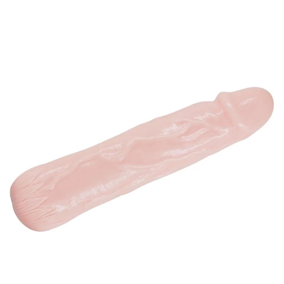 #7789 - 6 cm Dolgulu Uzatmalı Silikon Penis Kılıfı