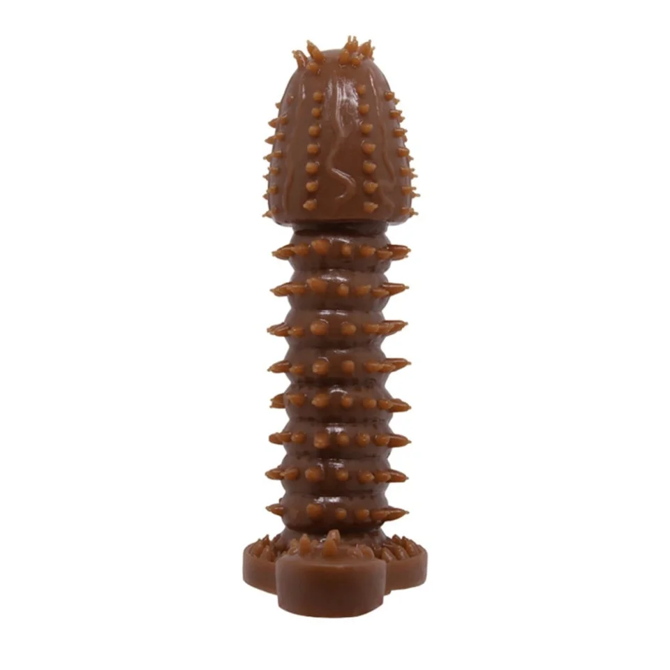 #7813 - Vajinal Uyarıcı Tırtıklı Penis Kılıfı