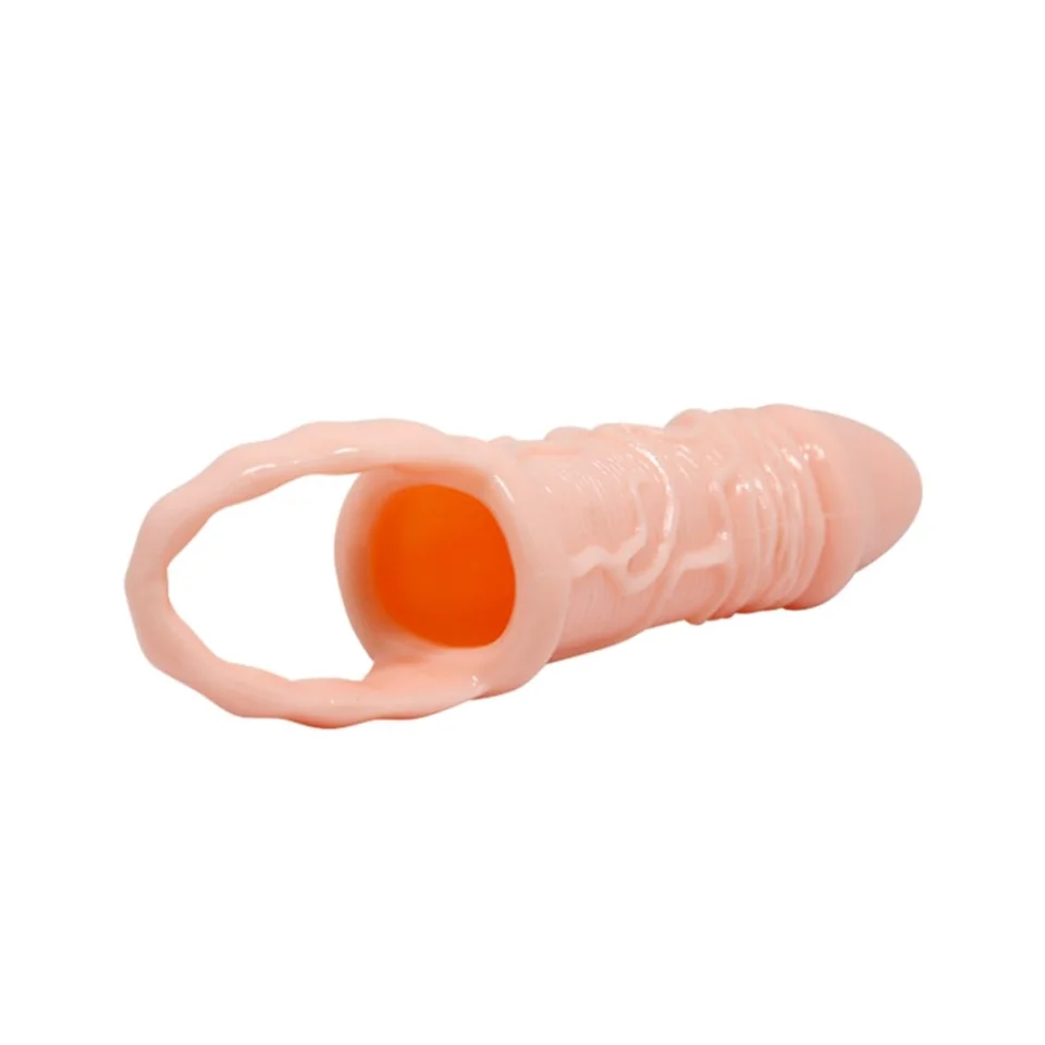 #8017 - 15 cm Yumuşak Silikon Penis Kılıfı