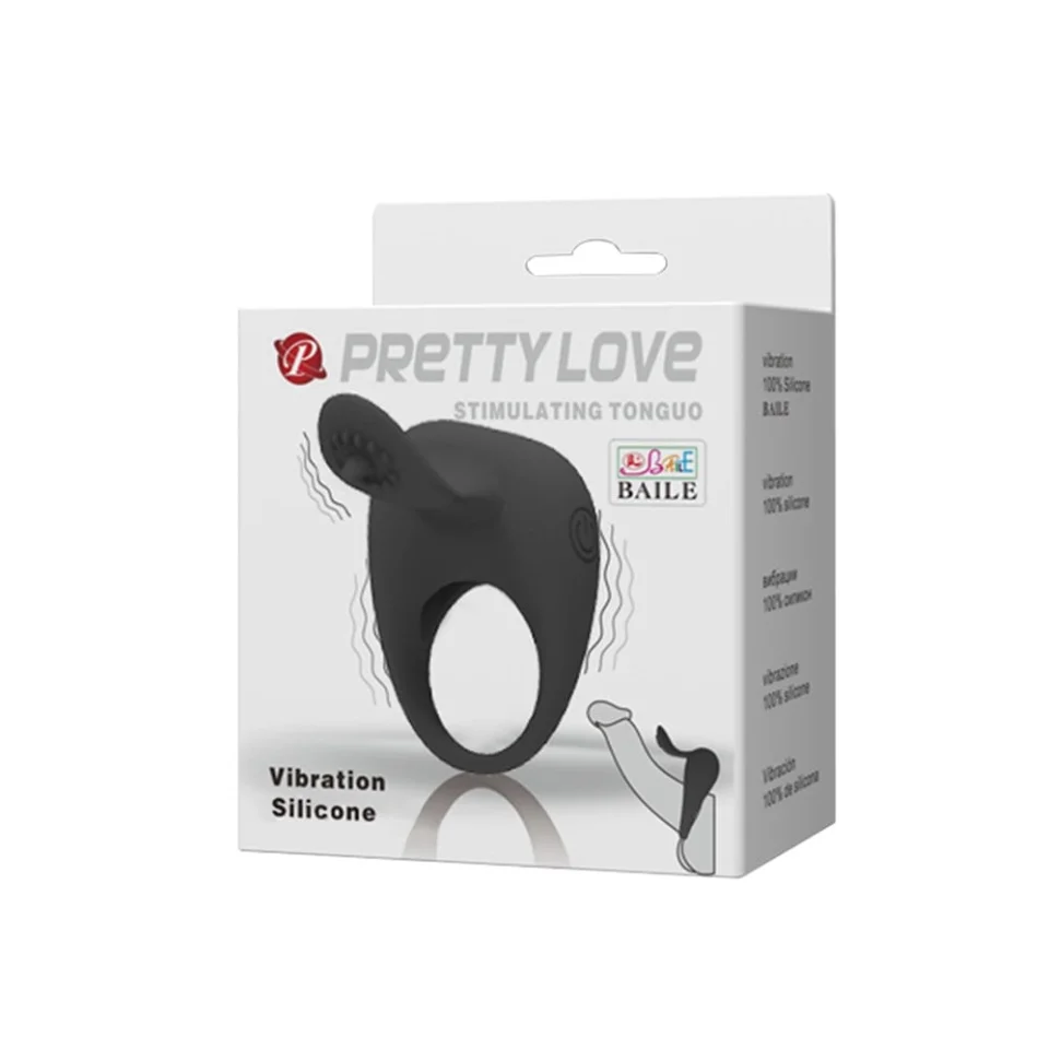 #8214 - PL Titreşimli Penis Halkası Bayan Vibratörü